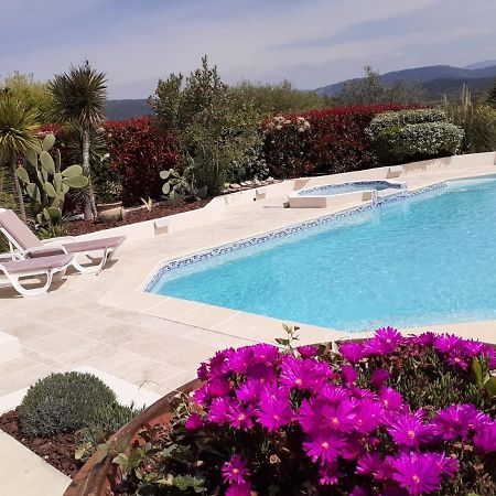 Gite Provencal Independant Avec Piscine Chauffee : Le Suy Bien Flayosc Kültér fotó