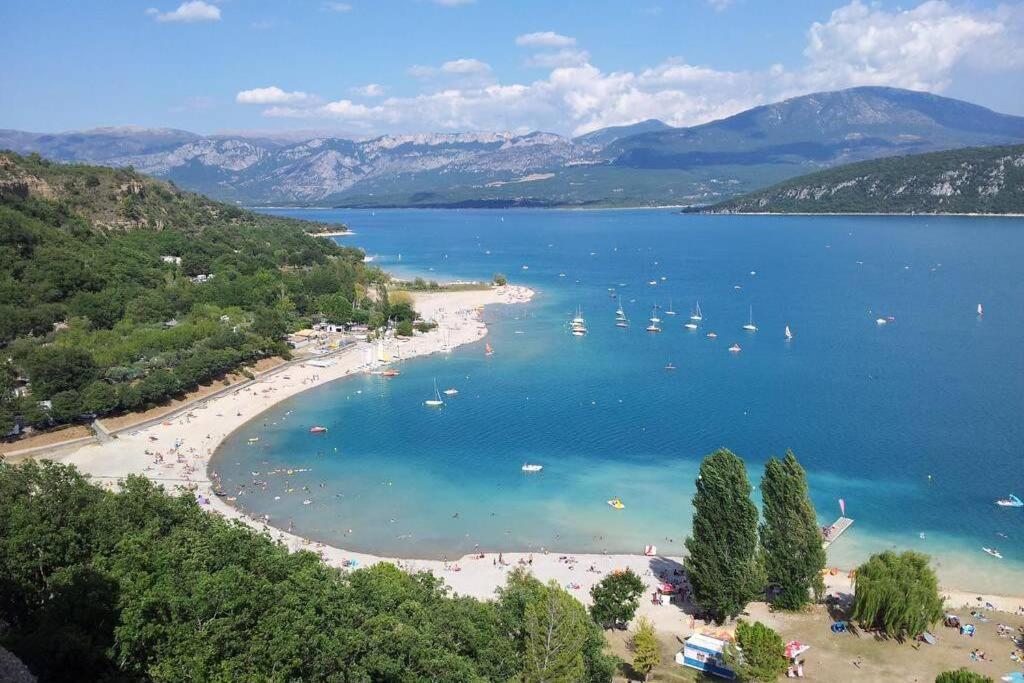 Gite Provencal Independant Avec Piscine Chauffee : Le Suy Bien Flayosc Kültér fotó