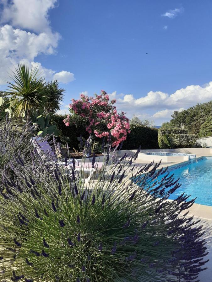 Gite Provencal Independant Avec Piscine Chauffee : Le Suy Bien Flayosc Kültér fotó