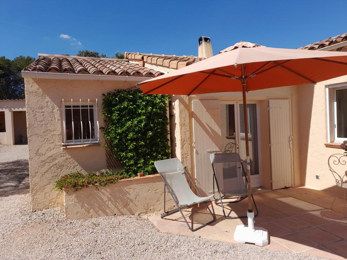 Gite Provencal Independant Avec Piscine Chauffee : Le Suy Bien Flayosc Kültér fotó