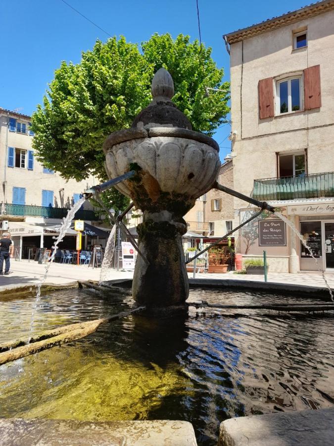 Gite Provencal Independant Avec Piscine Chauffee : Le Suy Bien Flayosc Kültér fotó